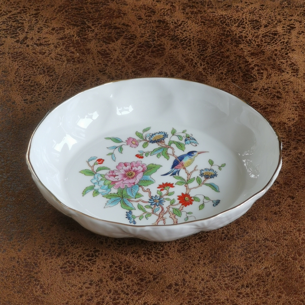 Aynsley Pembroke Pattern English Bone China Trinket Jewelry Dish